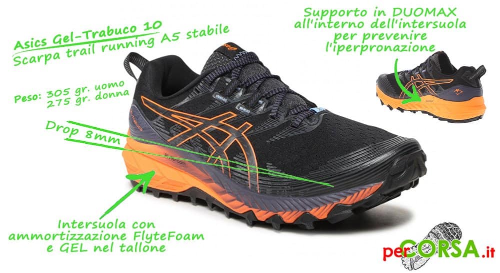 scarpa trail trabuco 10 scarpa trail trabuco 10 caratteristiche