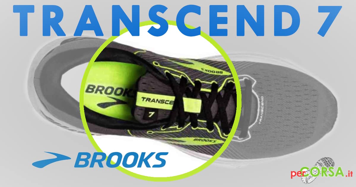 brooks transcend 7 uomo donna