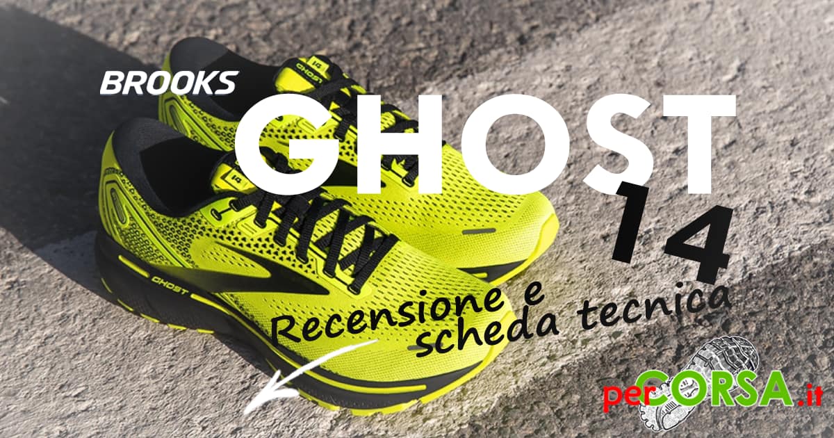 brooks ghost 14 uomo donna