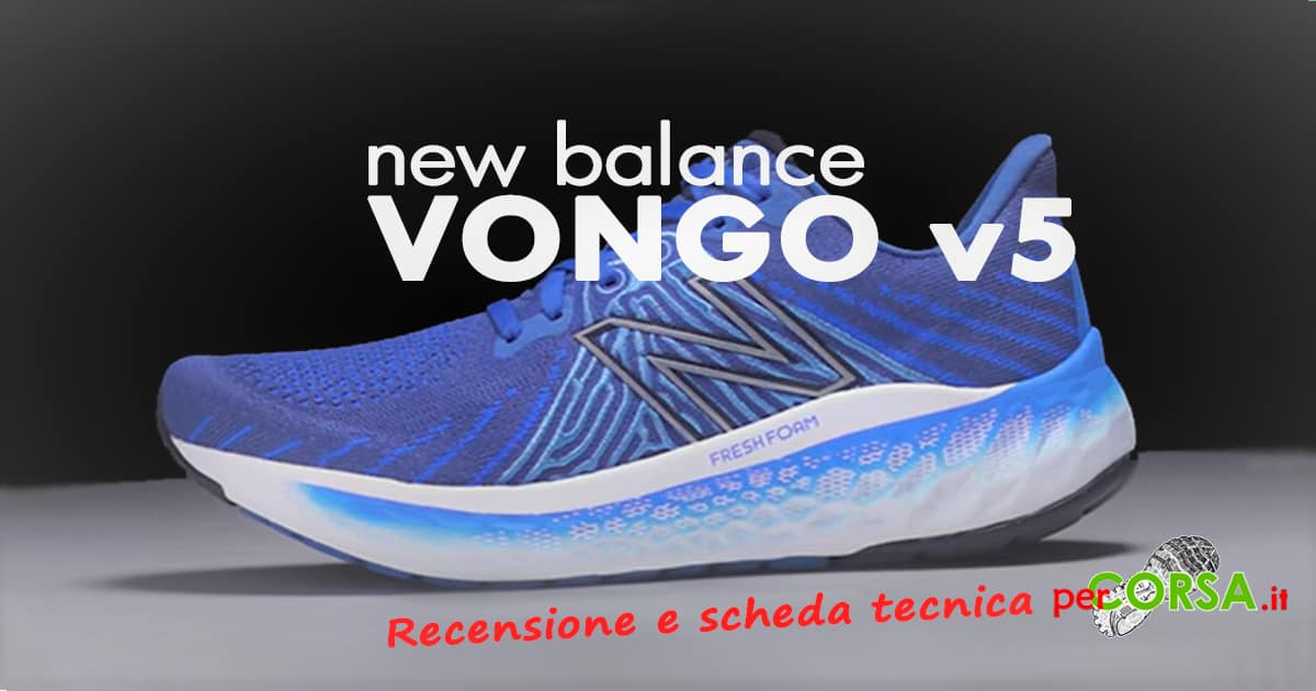 new balance vongo v5 recensione