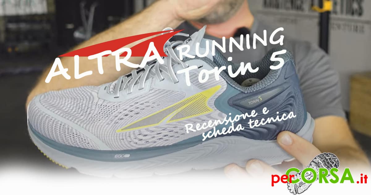 altra running torin 5 recensione