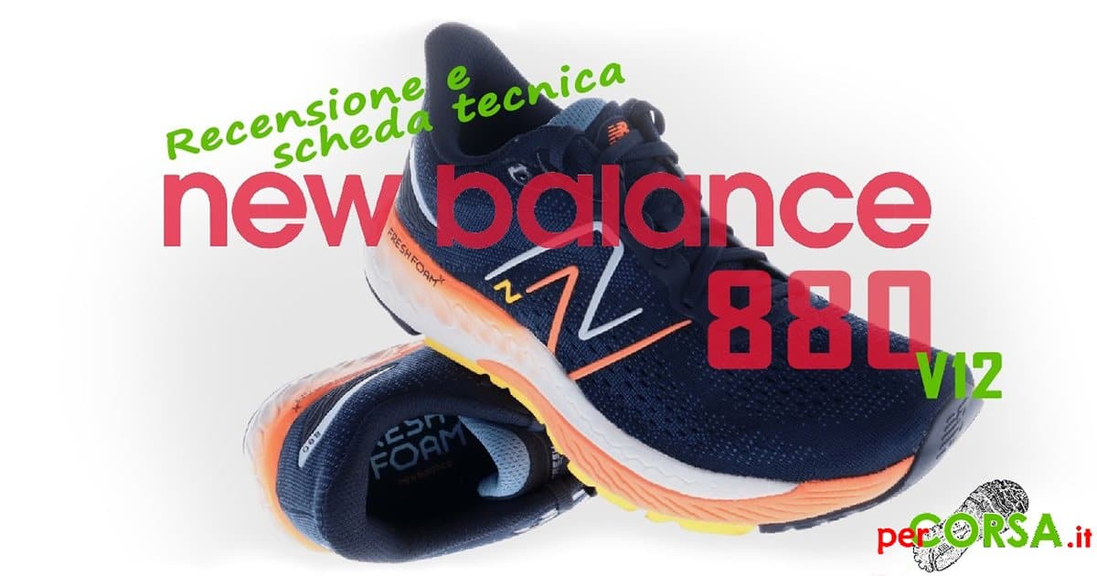 new balance 880 v12 recensione