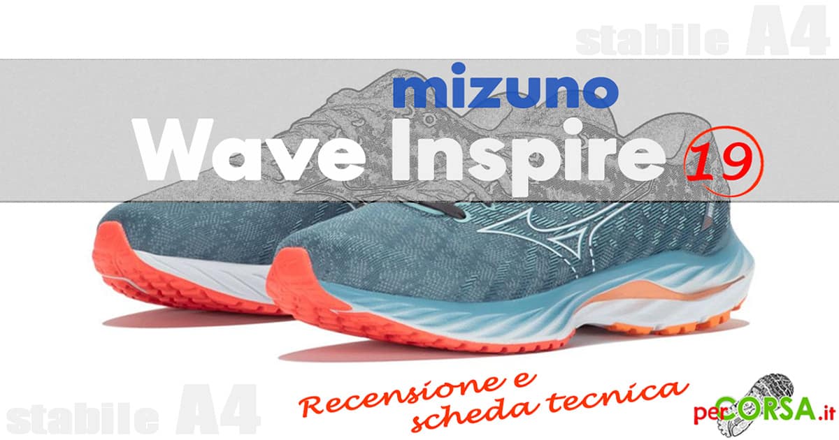 mizuno wave inspire 19 recensione test