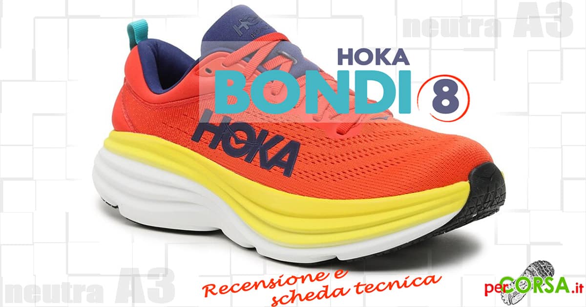 hoka bondi 8 recensione e test