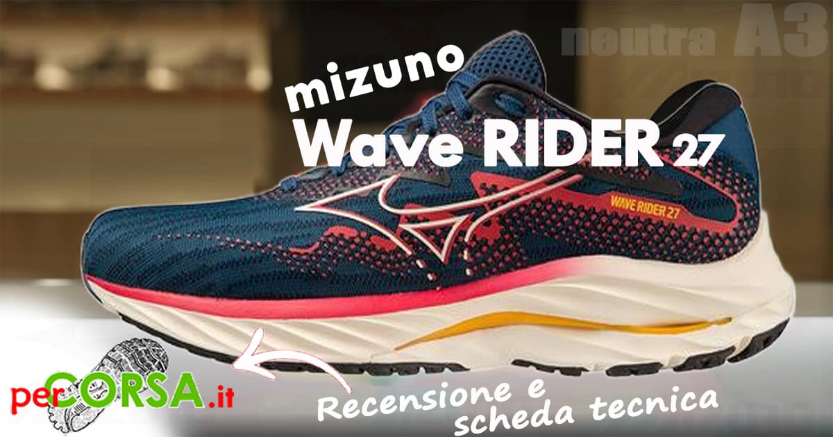 mizuno wave rider 27 recensione test