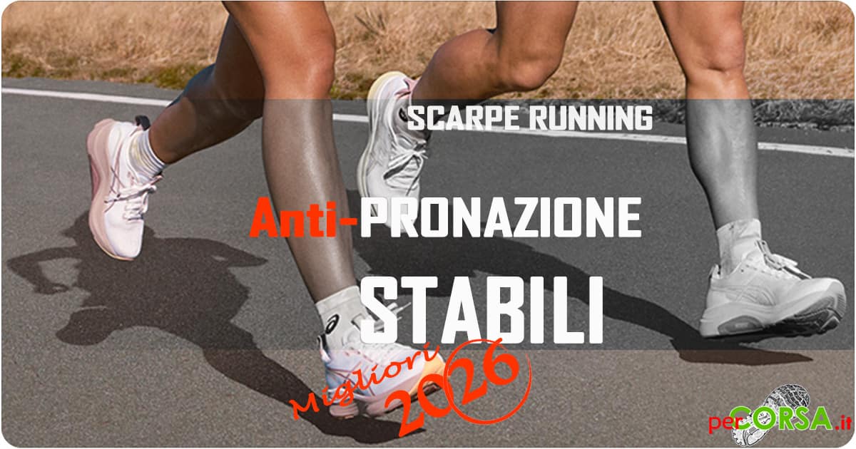 Guida alla scelta delle scarpe running A4 stabili 2026 Guida alla scelta delle scarpe running A4 stabili 2026