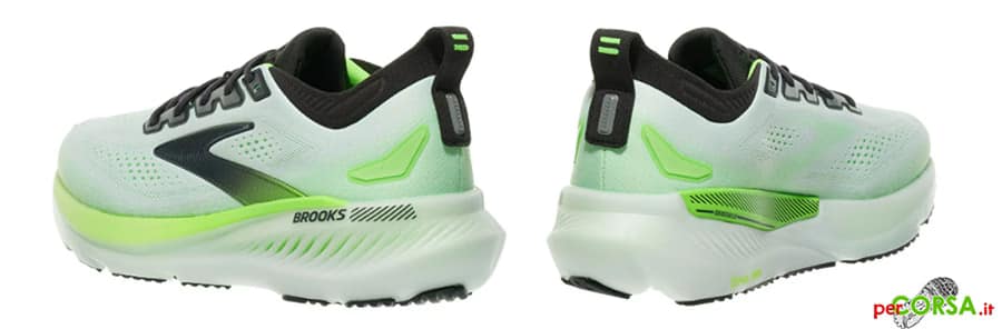 Brooks Glycerin GTS 23 scarpa running Brooks Glycerin GTS 23 scarpa running stabilità vista laterale
