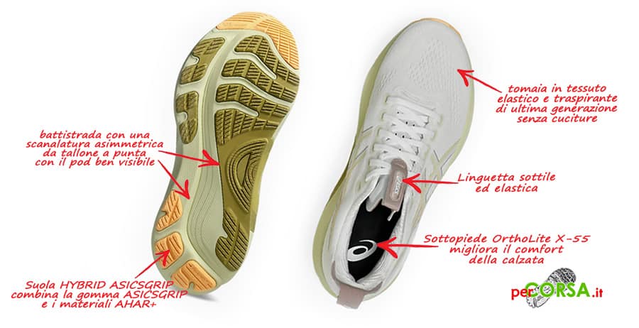 scarpa per correre asics gel kayano 32 maratona scarpa per correre asics gel kayano 32 maratona