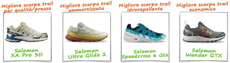 confronto migliori scarpe trail salomon confronto migliori scarpe trail salomon